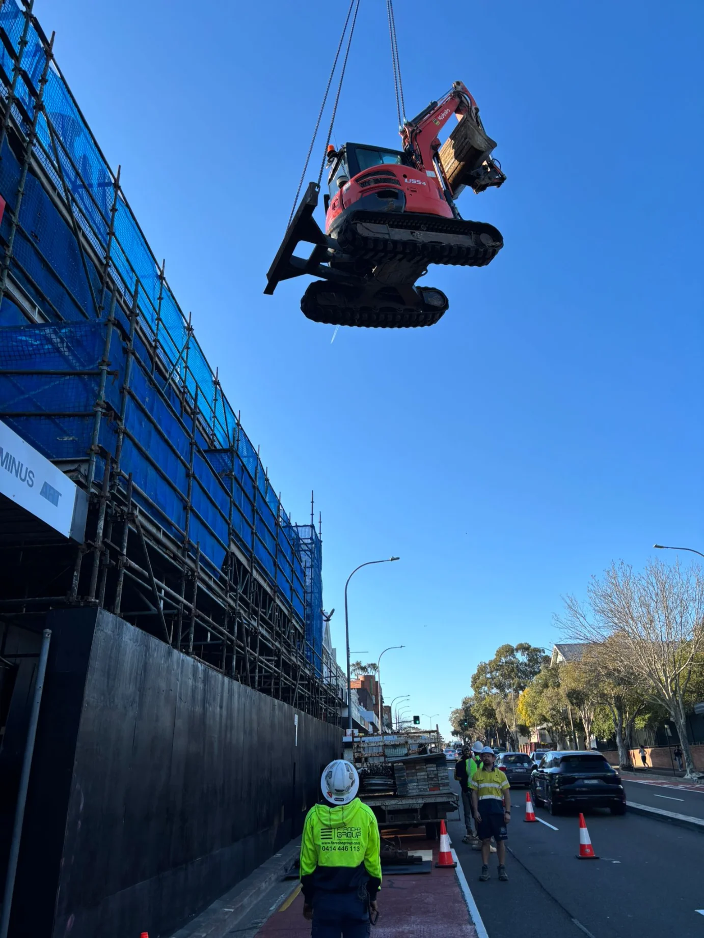 JBK Traffic Solutions on site in Sydney