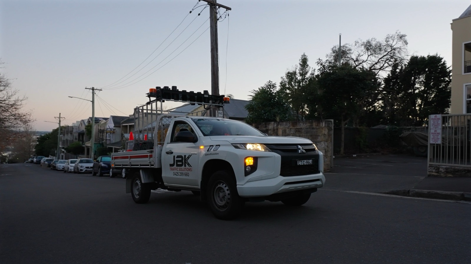 JBK Traffic Solutions on site in Sydney